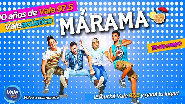 Vale 97.5 celebra su décimo aniversario y los regalos son para vos