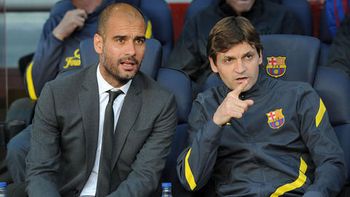 guardiola se mostro dolorido por la recaida de vilanova guardiola se mostro dolorido por la recaida de vilanova