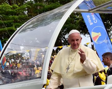 Mirá la última misa del Papa Francisco en África