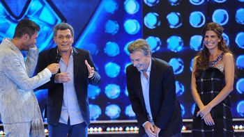 video: asi fue el momento de macri junto a su imitador martin bossi video: asi fue el momento de macri junto a su imitador martin bossi
