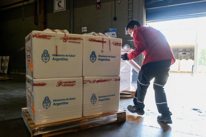 Distribución de la vacuna contra el coronavirus Sputnik V