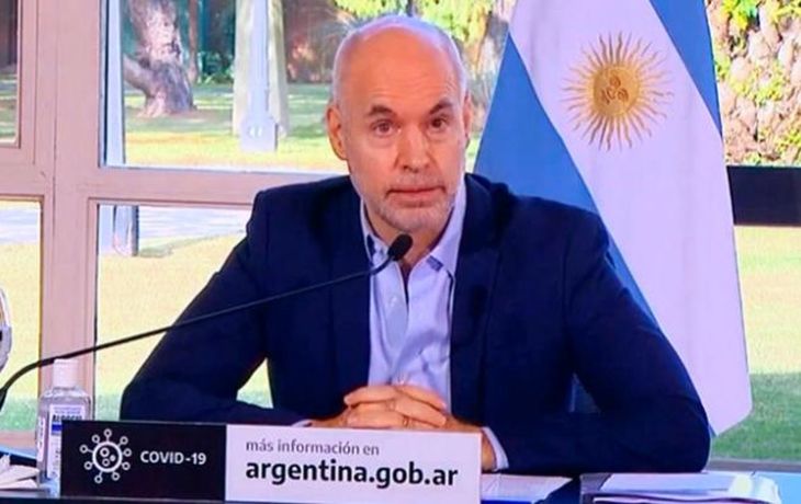 Horacio Larreta, jefe de Gobierno porteño