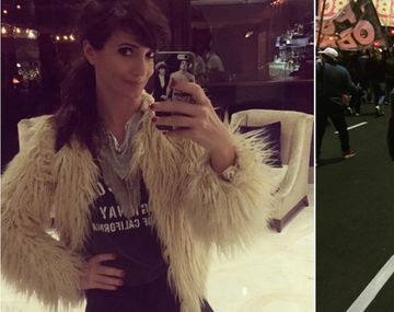 Griselda Siciliani marchó con su familia contra el 2x1