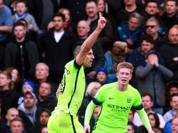 con tres goles del kun agüero, el manchester city goleo al chelsea con tres goles del kun agüero, el manchester city goleo al chelsea