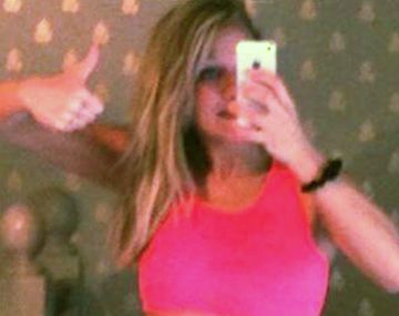 Ella da cuenta de su trabajo en el gimnasio
