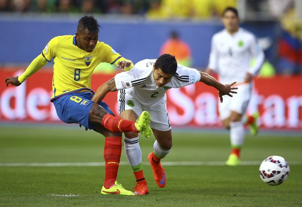 Las fotos del triunfo de Ecuador ante México