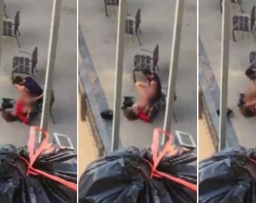 VIDEO: Una pareja tiene sexo frente a una escuela