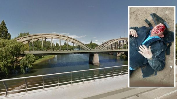 De película: le partió la cabeza a un policía y se tiró al río para intentar escapar