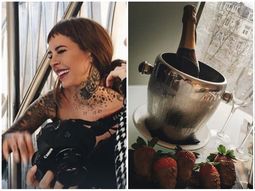 El viaje de Cande Tinelli a Londres: el lujoso hotel donde está