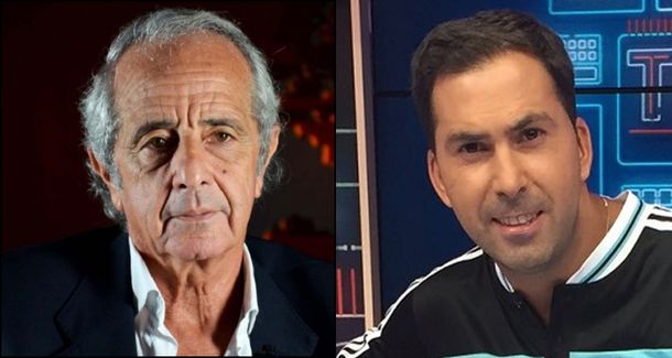 El presidente de River acusó al periodista de hablar a favor de Boca.