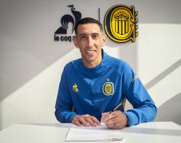 Ángel Di María renovó con Rosario Central y va por el sueño de la Copa Libertadores