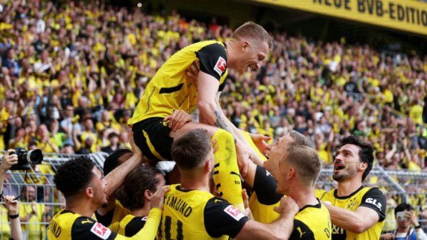 El golazo de Marco Reus en su despedida del Borussia Dortmund