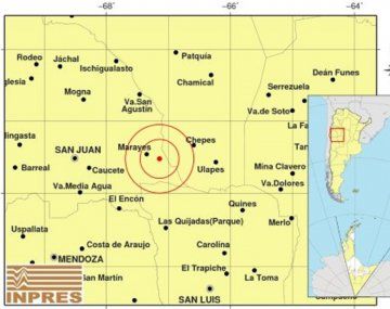 Un fuerte sismo de 5.2 sacudió a San Juan