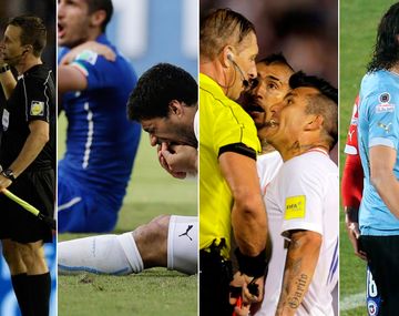 Suárez, Medel y Jara, los antecedentes más cercanos a la sanción de Messi