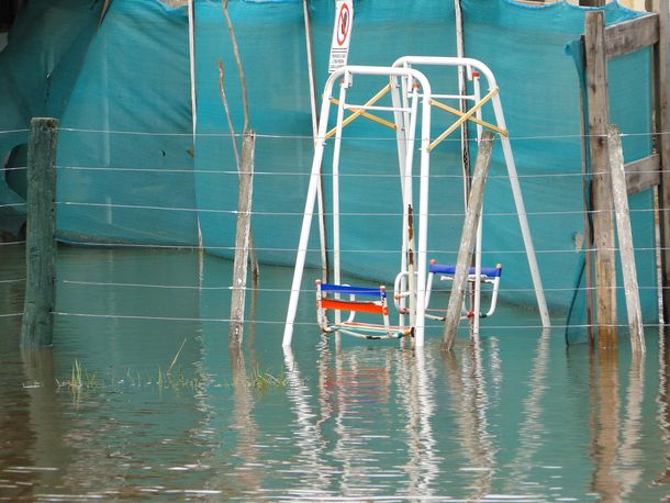 Inundaciones: aún hay 300 evacuados en provincia de Buenos Aires