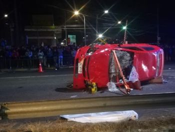 Un automovilista embistió una manifestación y mató a dos personas en Chile