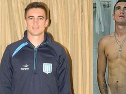 tras los pasos de osvaldo: escandalo en racing por fotos hot de un jugador tras los pasos de osvaldo: escandalo en racing por fotos hot de un jugador