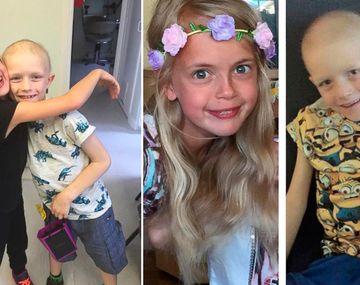 Nena regaló su pelo a un amigo con cáncer