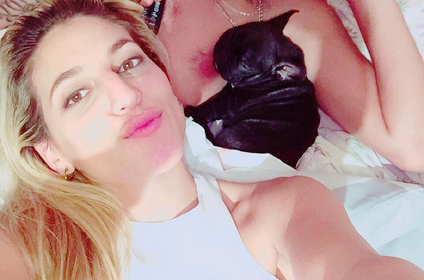 Tremendo blooper de Marian Farjat con su perro en TV