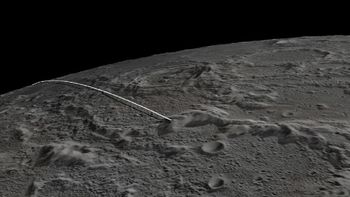 La trayectoria que harán los satélites Ebb y Flow La trayectoria que harán los satélites Ebb y Flow