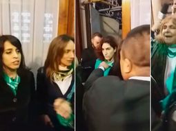 No dejaron ingresar a diputadas al Senado