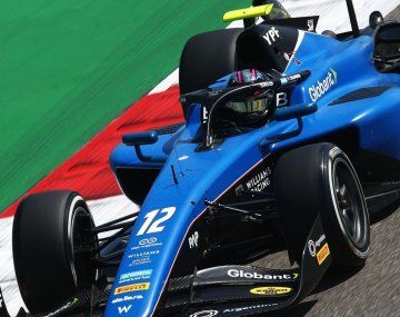Buen arranque: Colapinto fue segundo en la primera práctica de la F2