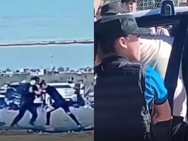 Insólito: un árbitro dirigía con tobillera electrónica e intentó escapar al ver a la policía