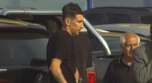 Ángel Di María, presente en La Bombonera para despedir a Miguel Ángel Russo