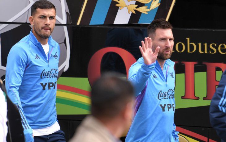 Messi, por primera vez afuera del banco de suplentes en Eliminatorias