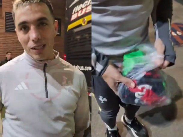 El insólito regalo de San Lorenzo a un jugador de Atlético Mineiro tras el partido