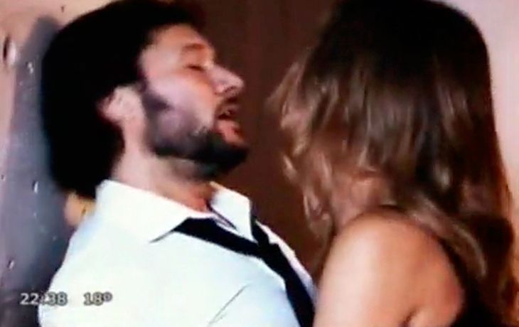 La escena súper hot de Diego Torres y Marcela Kloosterboer