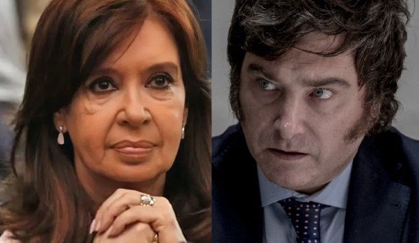 Cristina Kirchner / Javier Milei.