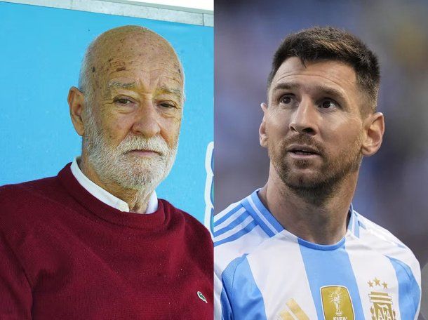 La despedida de Lionel Messi a Omar Souto, el dirigente que marcó su camino en la Selección