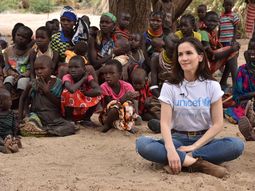 Natalia Oreiro, en África