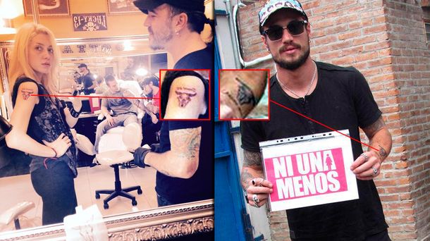 Militta Bora, la verdadera tercera en discordia entre Jimena Barón y Daniel Osvaldo: una rockera con quien se tatuó