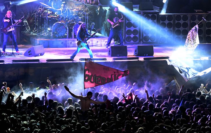 La Renga hizo delirar a miles de fanáticos en Huracán