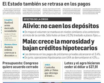 Tapas de diarios del viernes 13 de julio de 2018