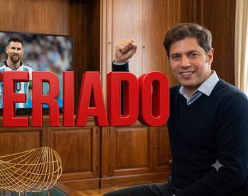 Axel Kicillof firmó la resolución y hay 37.000 personas que tendrán feriado durante la final del Mundial 2026