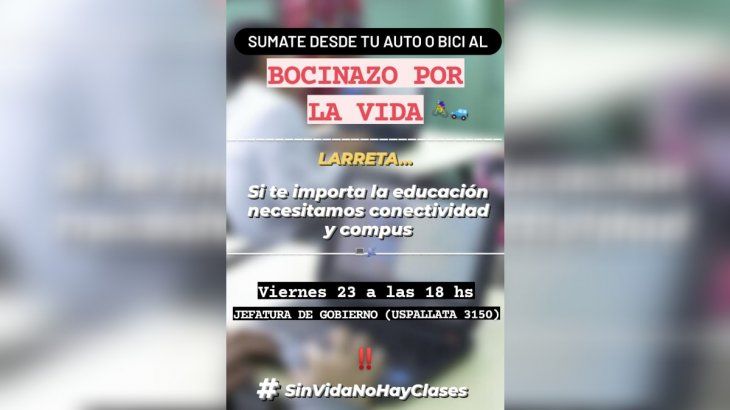 Ciudad: padres y madres convocaron a una marcha para exigir medidas