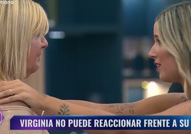 Doble Congelados en Gran Hermano: Virginia recibió la visita de sus dos hijas