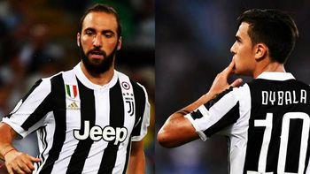 Higuaín y Dybala Higuaín y Dybala