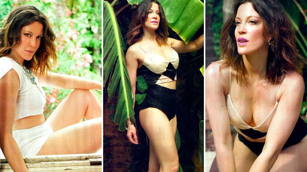 La sensual producción de fotos de Miriam Lanzoni