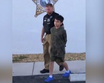 Así detuvieron a un nene de 10 años que amenazó con disparar en su escuela