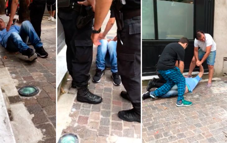 Si me llevan, me cagan la vida le dice el delincuente a los policías