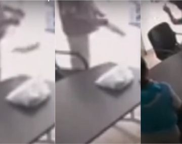 Video viral: quiso robar una funeraria armado con una banana