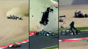impresionante accidente en la formula 3: el piloto se salvo de milagro impresionante accidente en la formula 3: el piloto se salvo de milagro