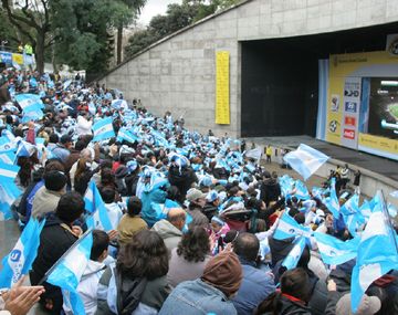El Fan Fest de Parque Centenario en 2014