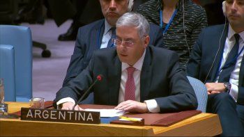 conflicto con venezuela: argentina respaldo a estados unidos ante la onu conflicto con venezuela: argentina respaldo a estados unidos ante la onu