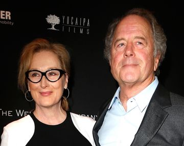 Se separó Meryl Streep tras 45 años en pareja con el artista Don Gummer