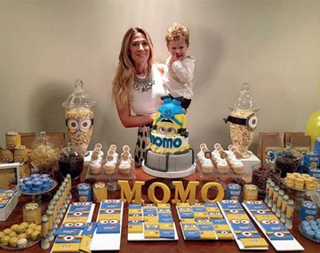 Barón y Osvaldo celebraron el cumple de su hijo